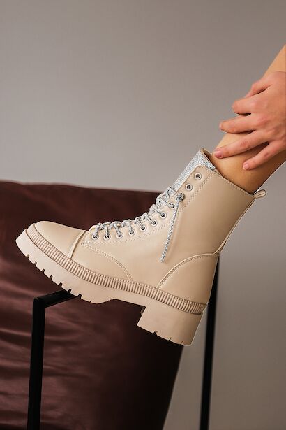 Tiltaş Kadın Postal Bot  Ekru 4