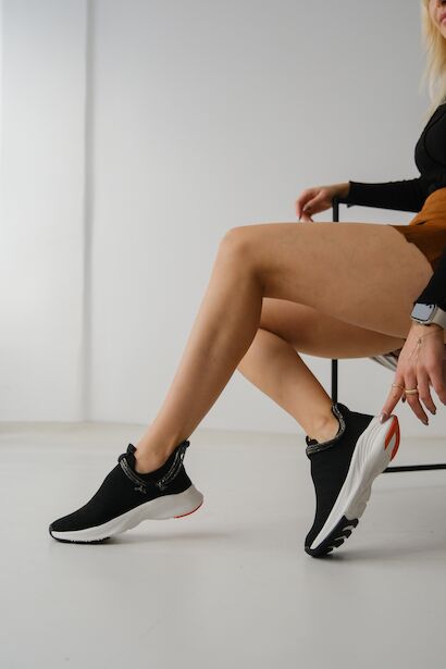 Hlfi Kadin Spor  Siyah 4