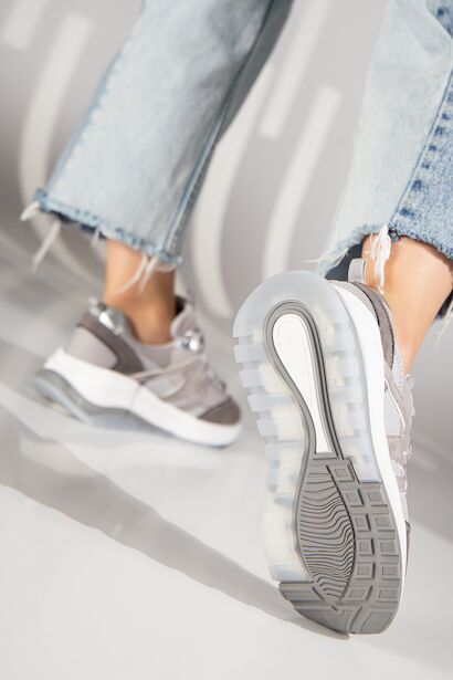 Line Spor Ayakkabı  Gri 4