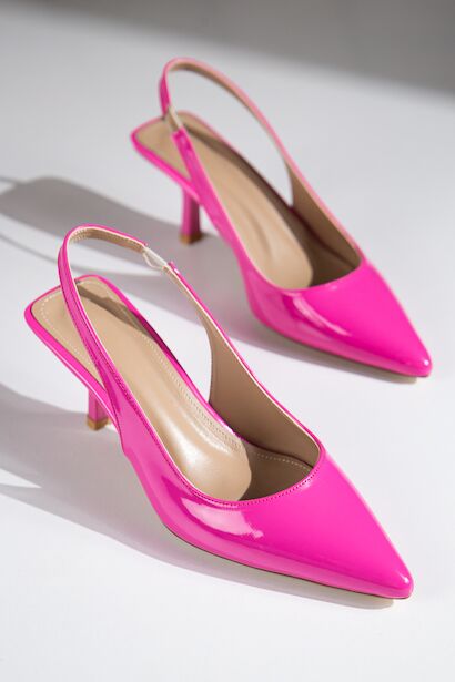 Missy Stiletto Topuklu Ayakkabı  Fuşya 4