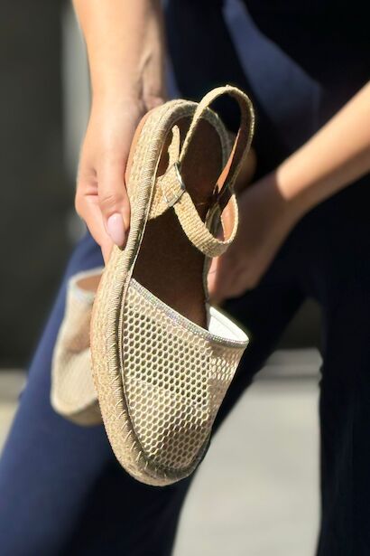 Amber Günlük Taş Deyatlı Espadril Ayakkabı  Bej